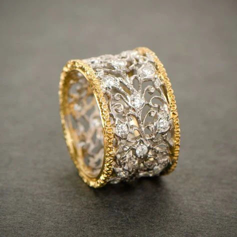 IVY VINTAGE ZIRCONIUM RING