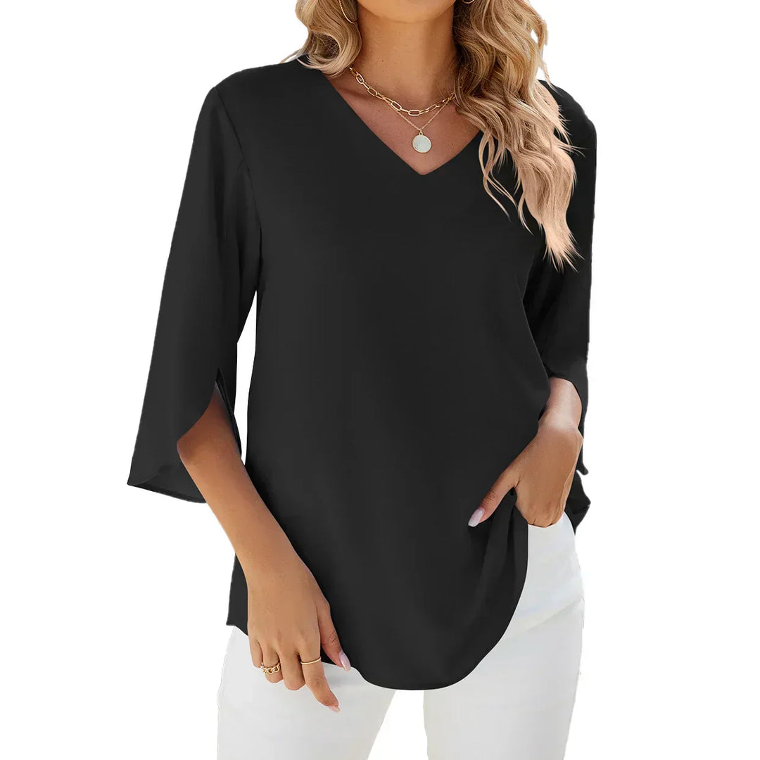 Belinda | V-Neck Blouse