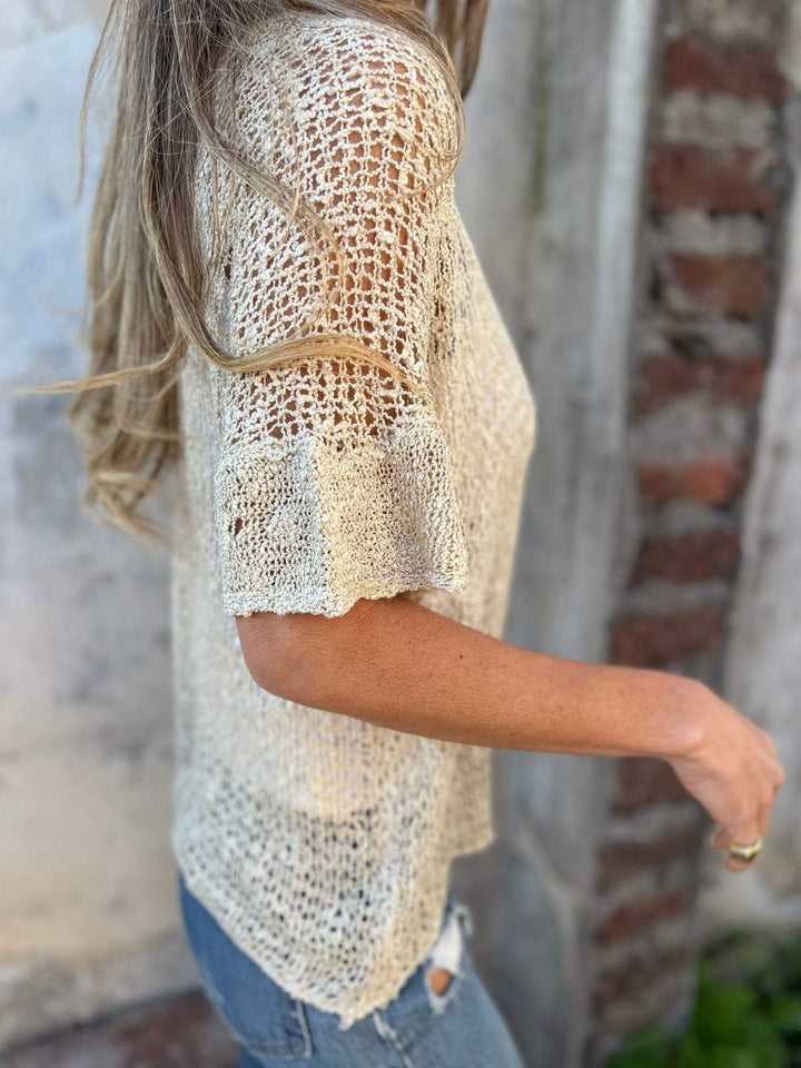 Barbara | Elegant Textured Top