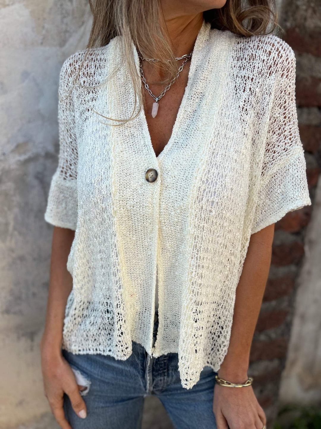 Barbara | Elegant Textured Top