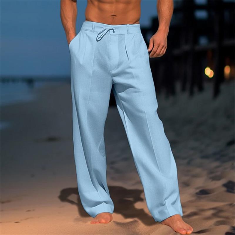 Kaitlyn | Relaxed Fit Linen Beach Pants