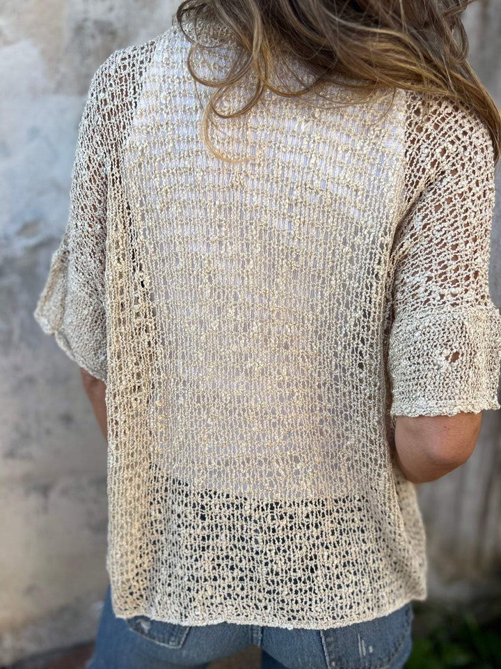 Barbara | Elegant Textured Top