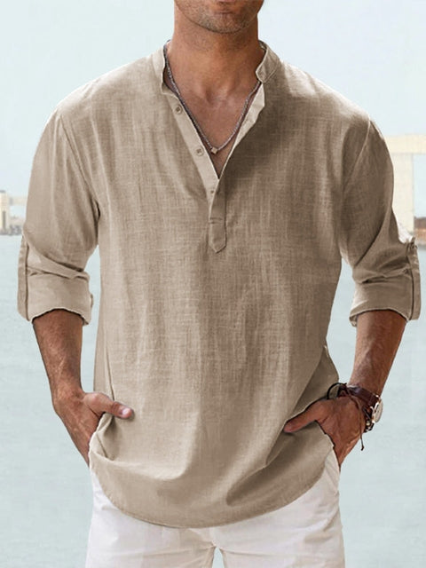 Aiden | Breathable Linen Shirt