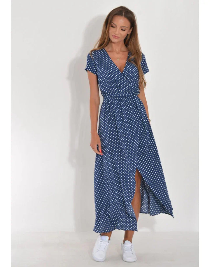 Suzanne | Elegant V-Neck Dress
