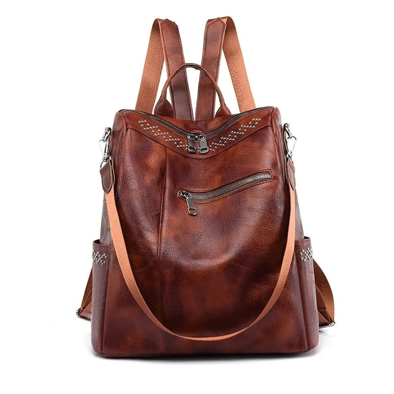 Natalia | Elegant Vintage Multi-Use Backpack for Women