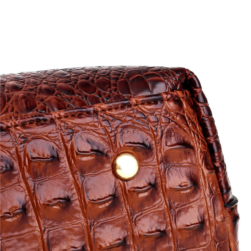 Oriana | Retro Gradient Crocodile Handbag