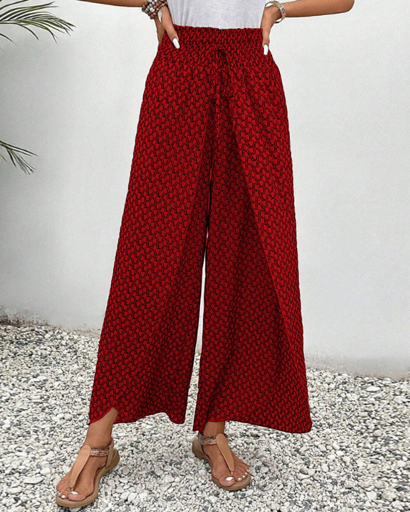 LUNARA | WOMEN'S WIDE-LEG TROUSERS