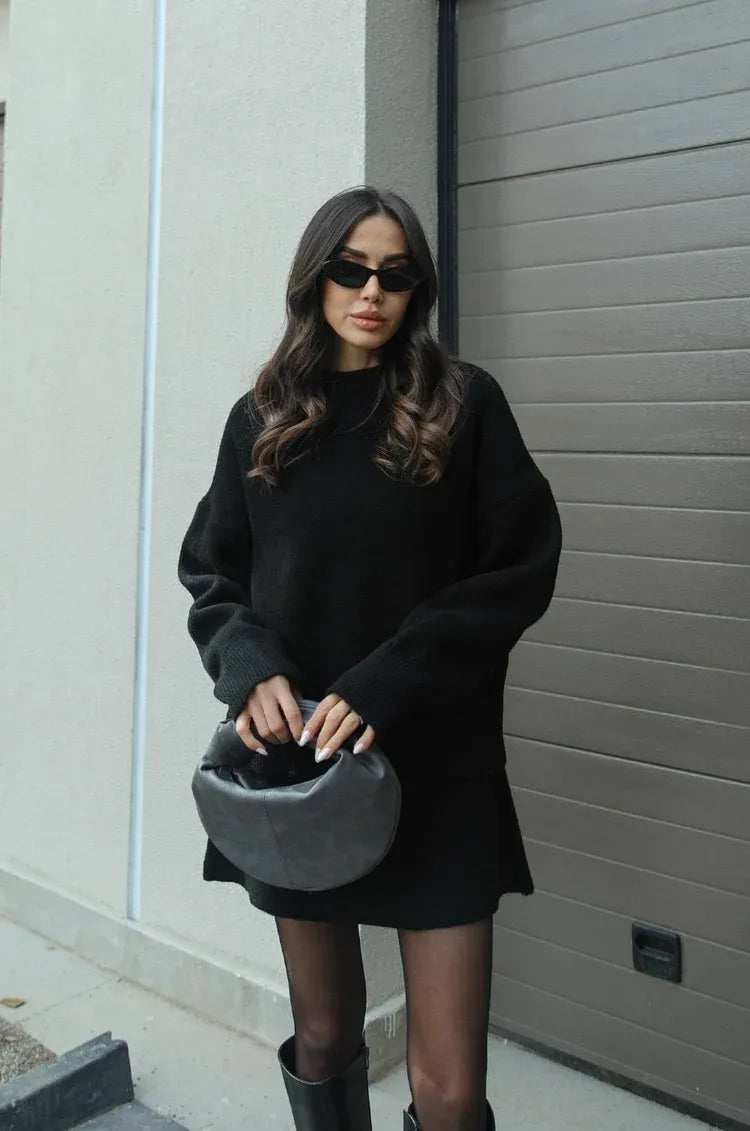 NEVA | 2-piece set (Sweater + Skirt)