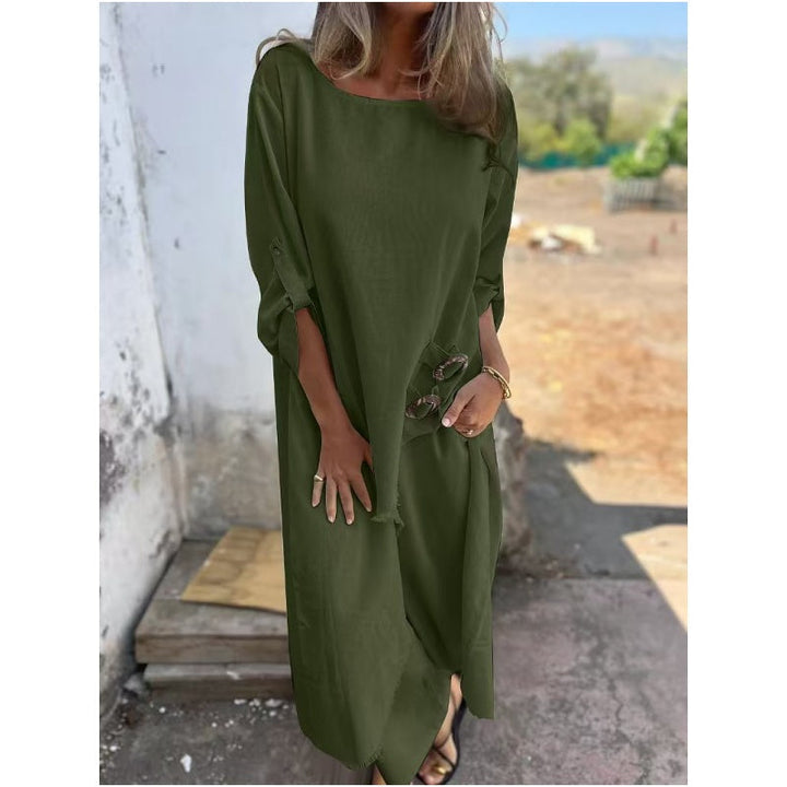 Tilda | Round Neck Two Piece Set