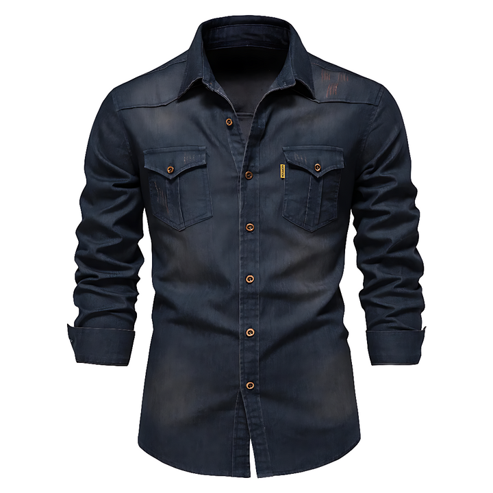 Liam | Classic Denim Shirt Men